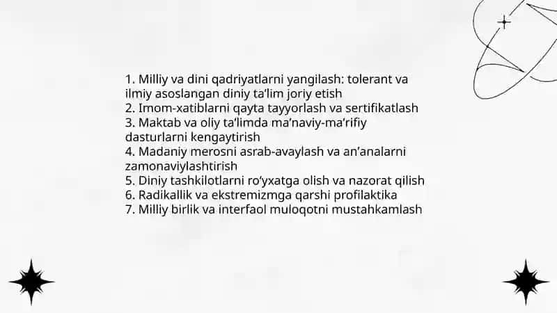 Ta'lim tizimida ma'naviy-ma'rifiy tarbiya tizimini kuchaytirish 4