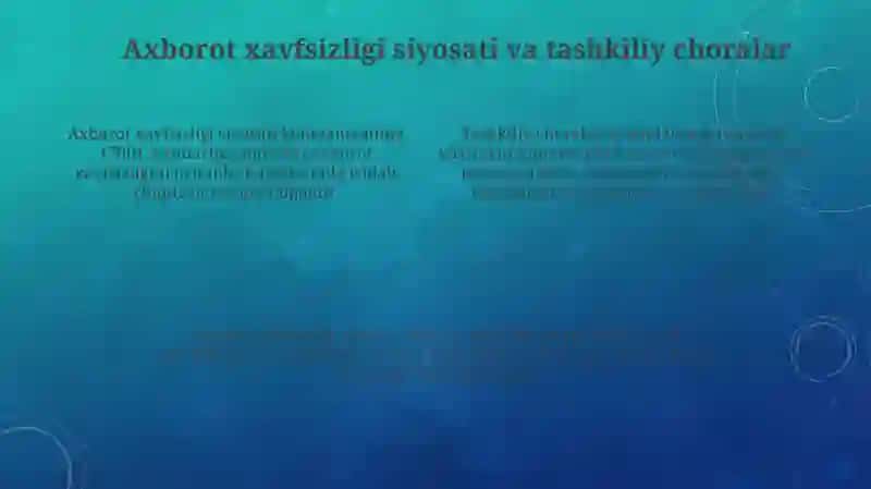 Axborotga ruxsatsiz kirishdan himoya 4