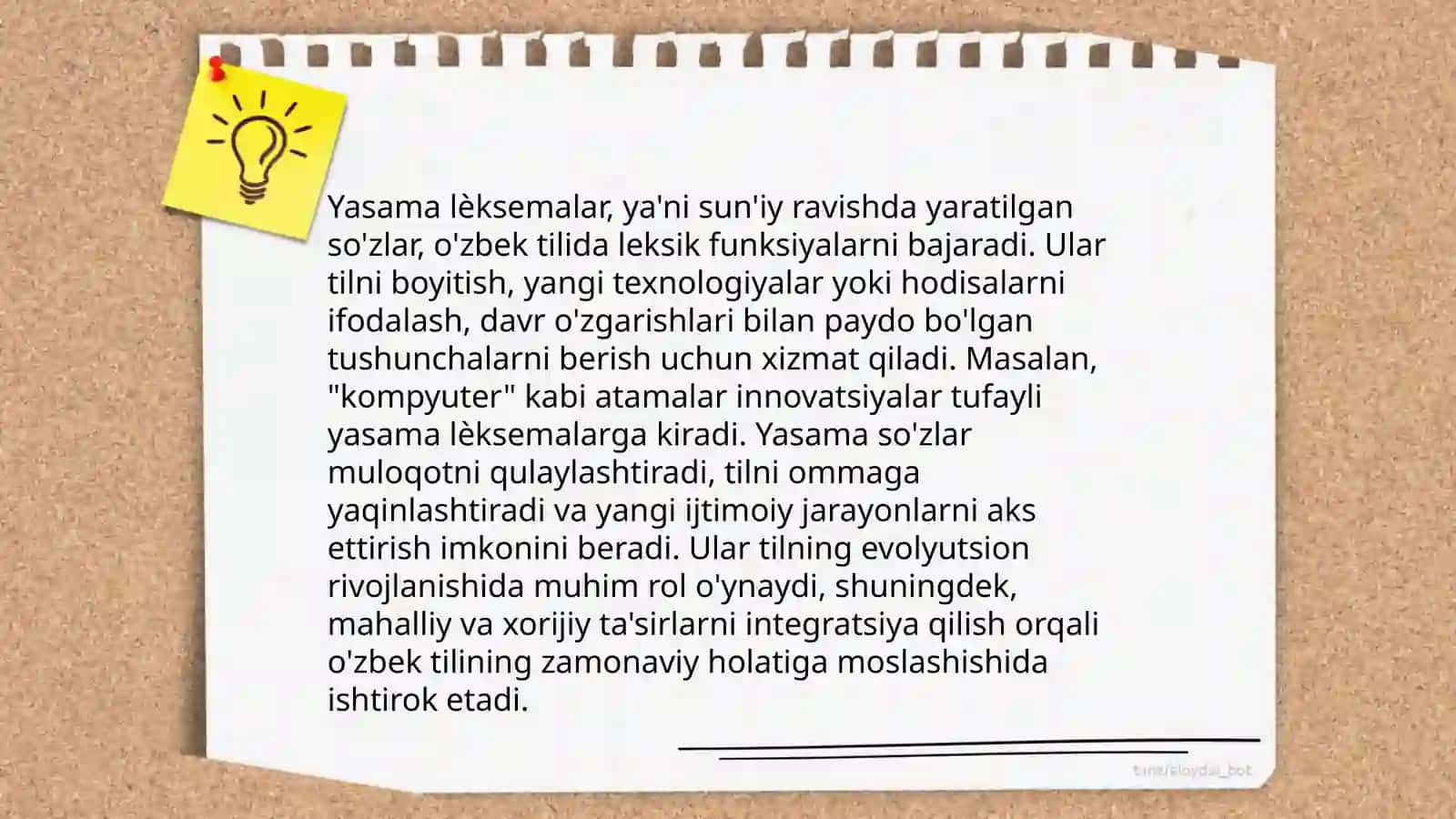 Sòz yasalishining asosiy prinsiplari 4