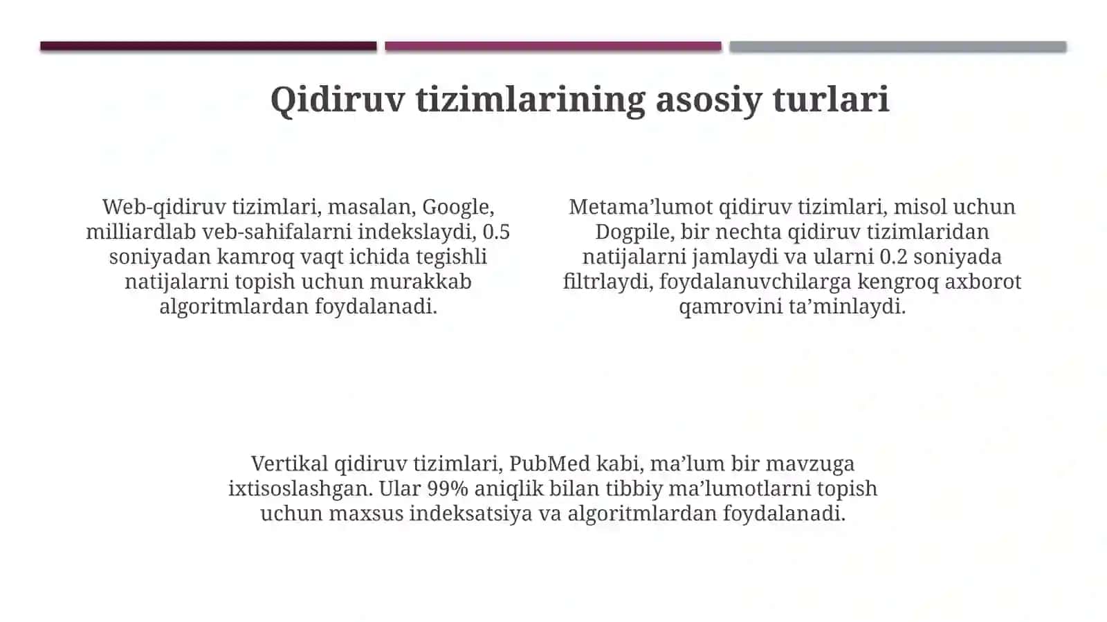 Internet qidiruv tizimida axborotlarni qidirish va tanlangan axborotlarni olish 4