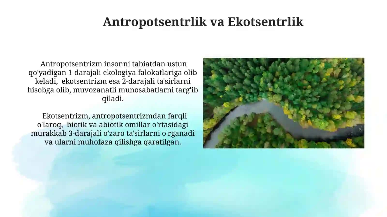 Atrof-muhit antropologiyasi: inson va atrof-muhit o'rtasidagi o'zaromunosabatlar 4