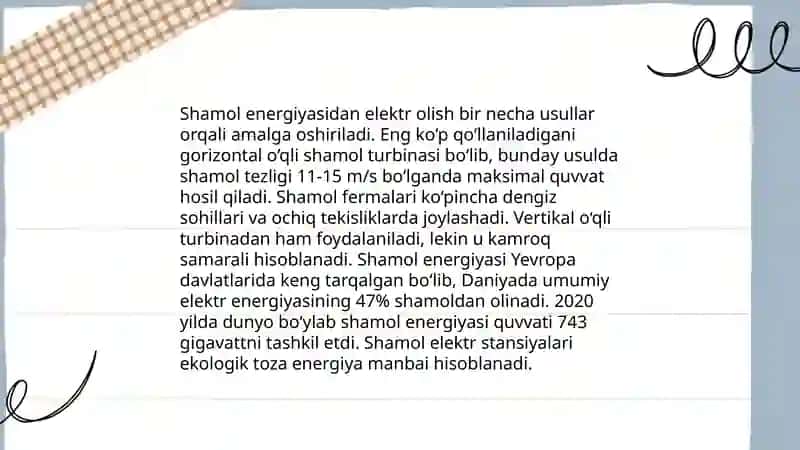 Quyosh energiyasidan foydalanish texnologiyalari 4