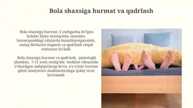 Oilada bolalar bilan muloqot qilishning pedagogik va psixologik shart-sharoitlari 4