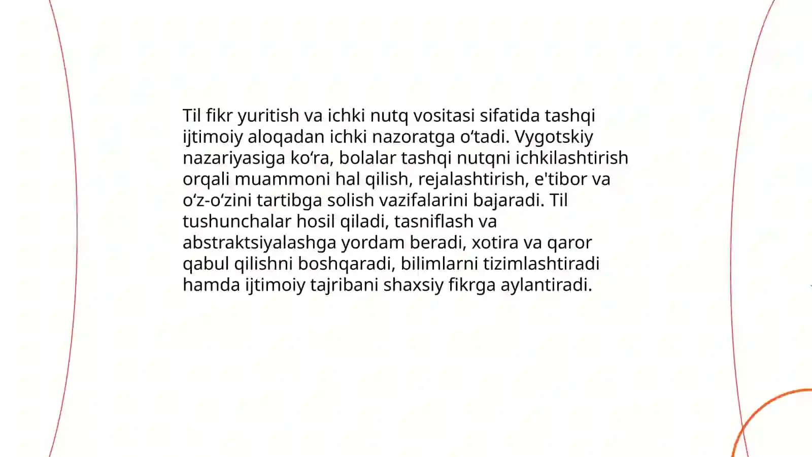 Til faqat gapirish uchun berilmagan 4