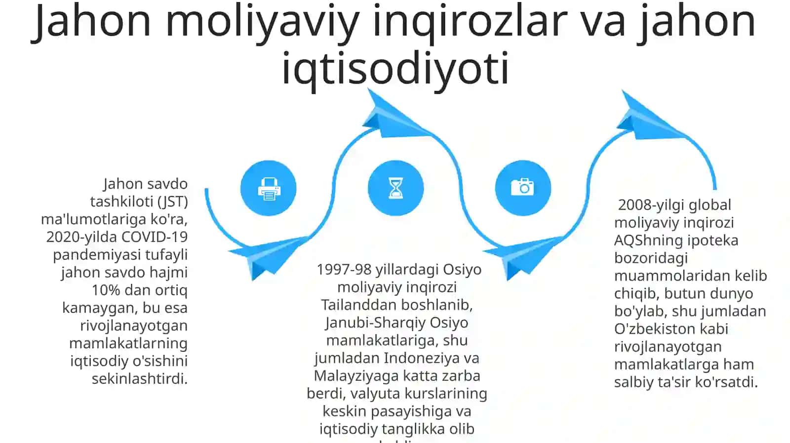 Jahon xo'jaligining rivojlanish bosqichlari 4
