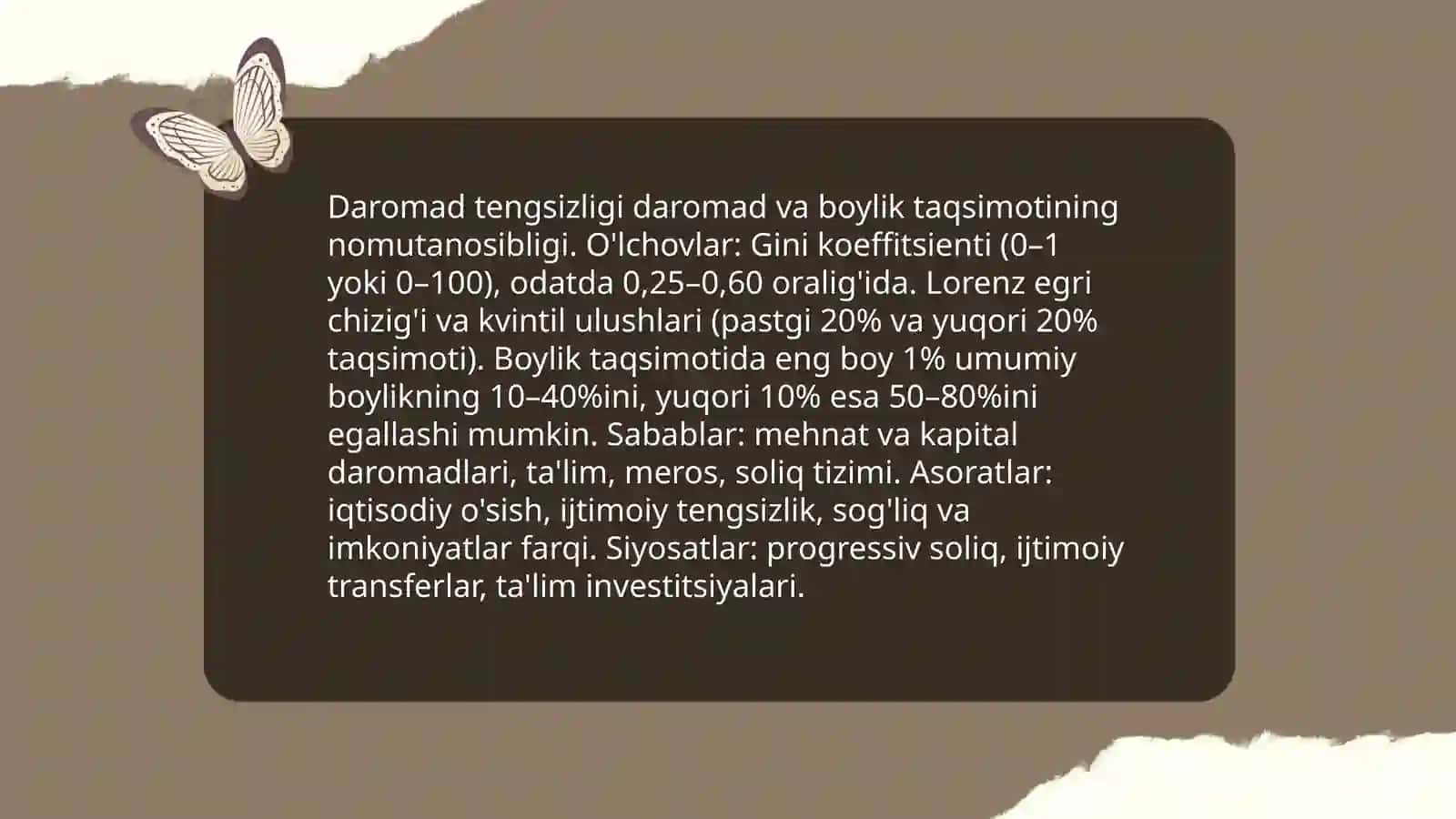 Boylik va kambag'allik 4