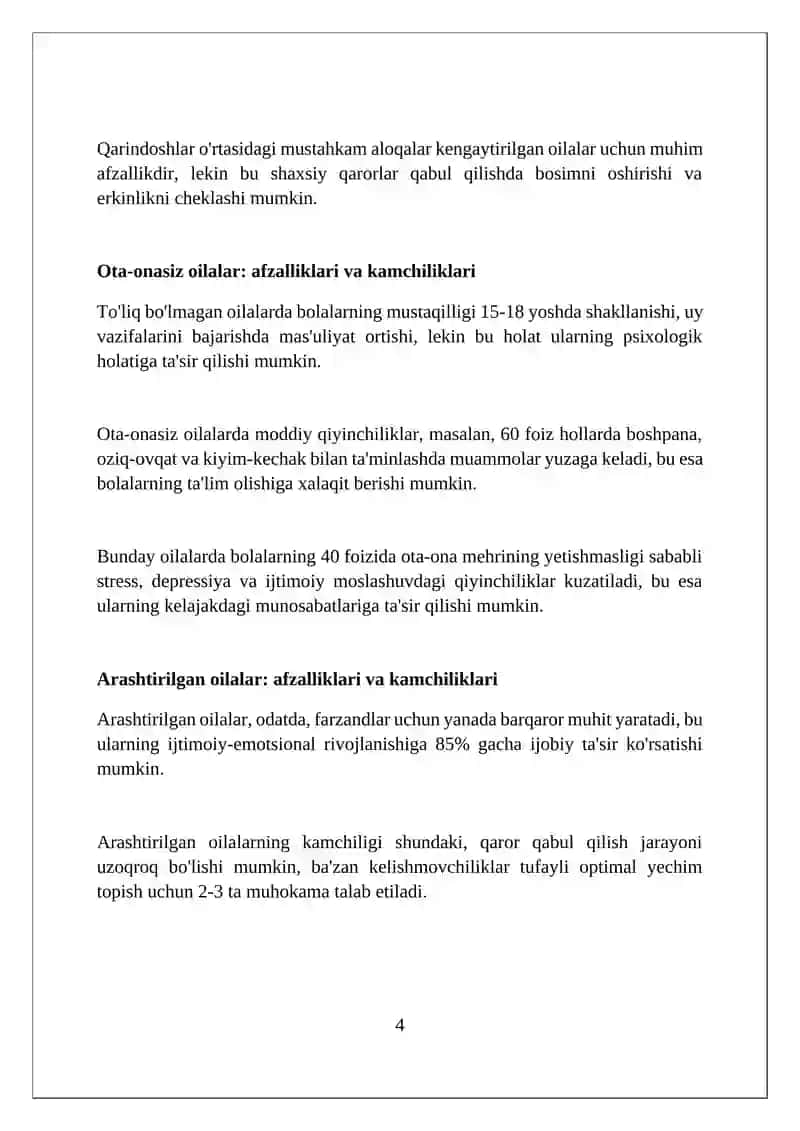 Oilalarning tuzilmasi va hayot sifatiga koʻra klassifikatsiyasi 4