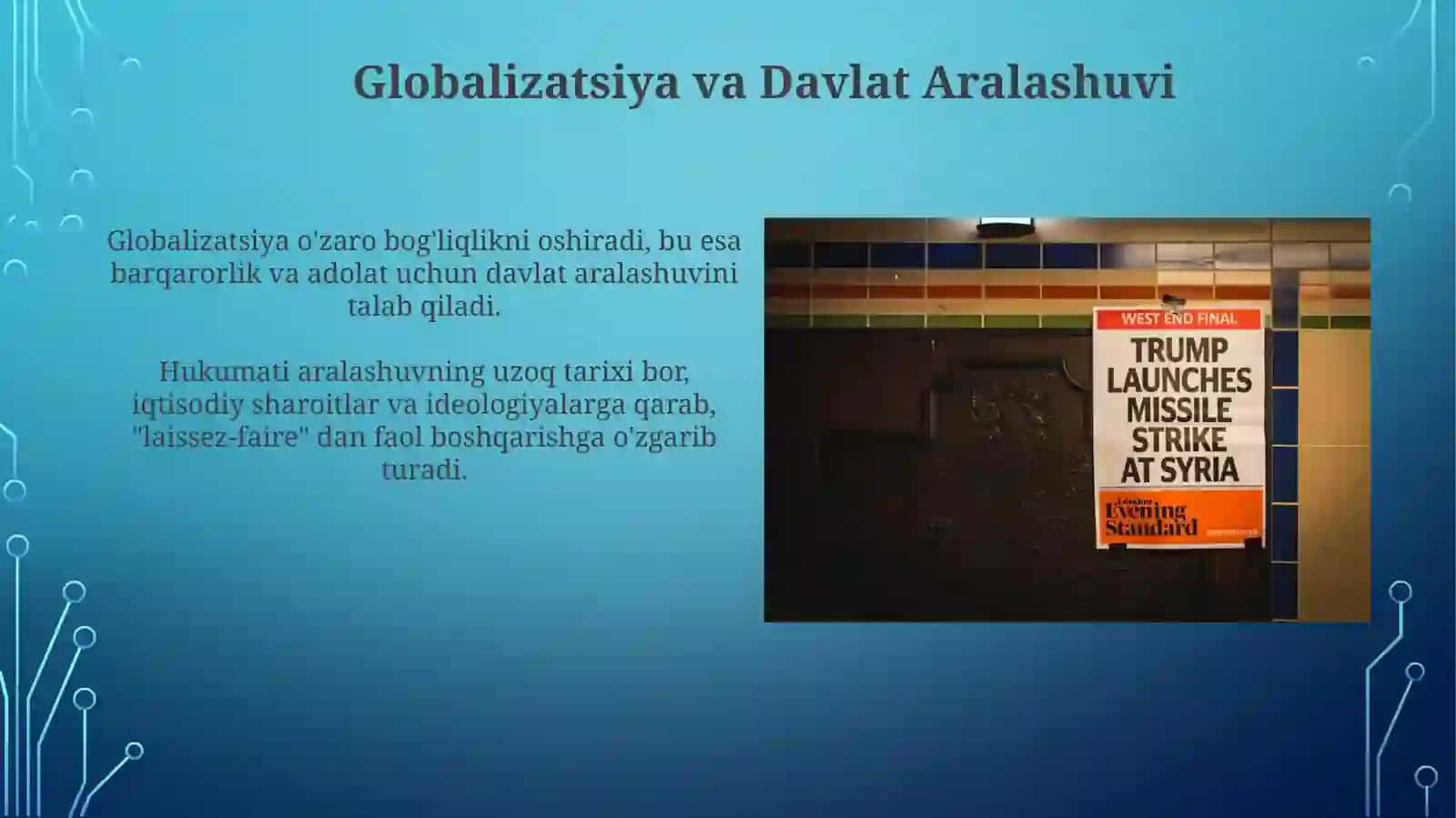Davlatning iqtisodiyotga aralashuvi va uning tarixiy rivojlanishi 4