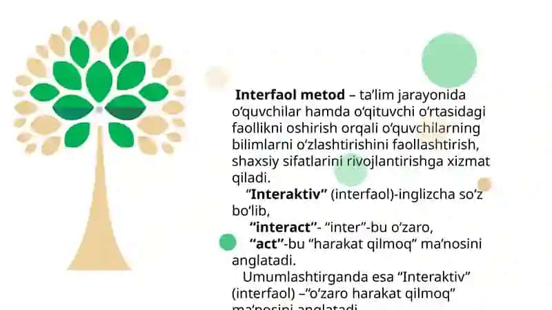 Interfaol usullarni texnologiya darslarida foydalanish usullari. Texnologiya darslarida STEAM ta’limi 4