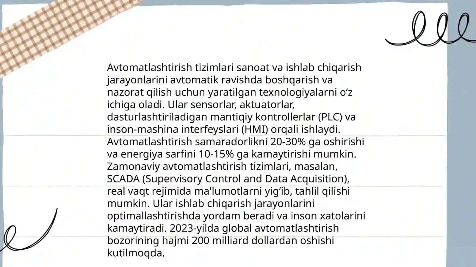Texnologik yangilanish 4