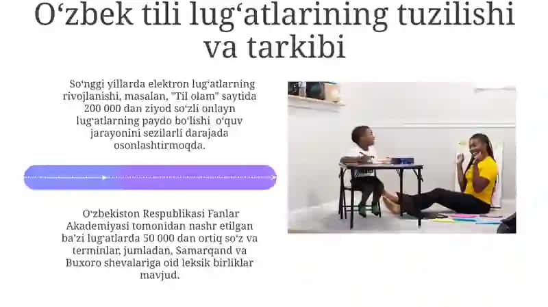 Oʻzbek tili darsliklari uchun yaratilgan lugʻatlari 4