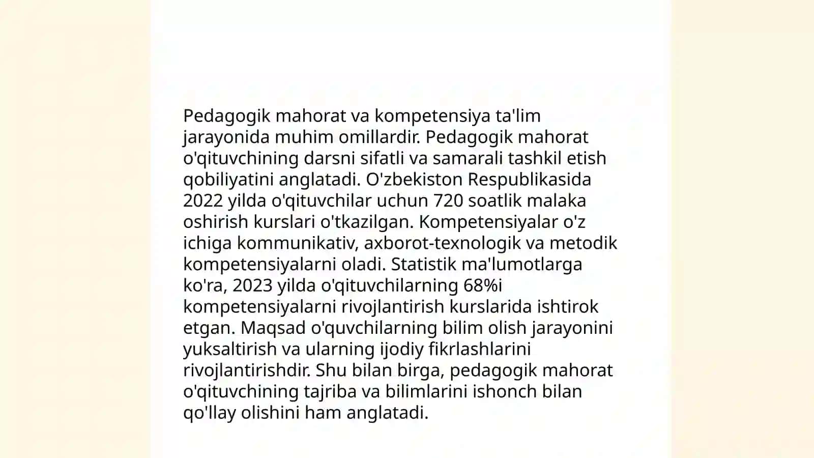 Pedagog kasbining mohiyati 4