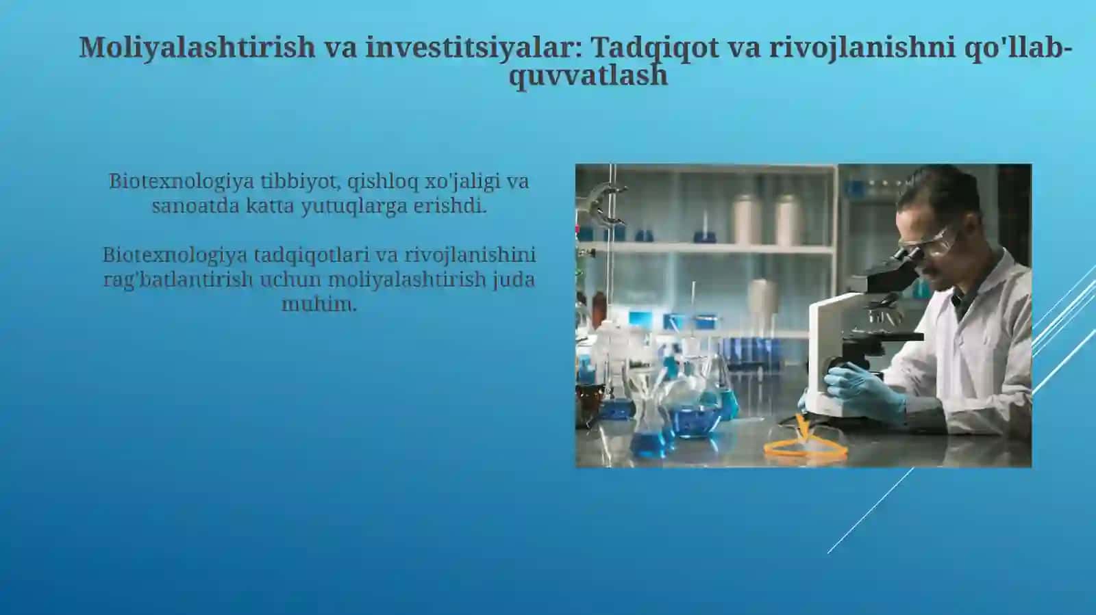 Zamonaviy biotexnologiya yutuqlari va muammolari 4