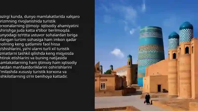 Turistik omil va uning turizmning rivojlanishiga ta’siri 4
