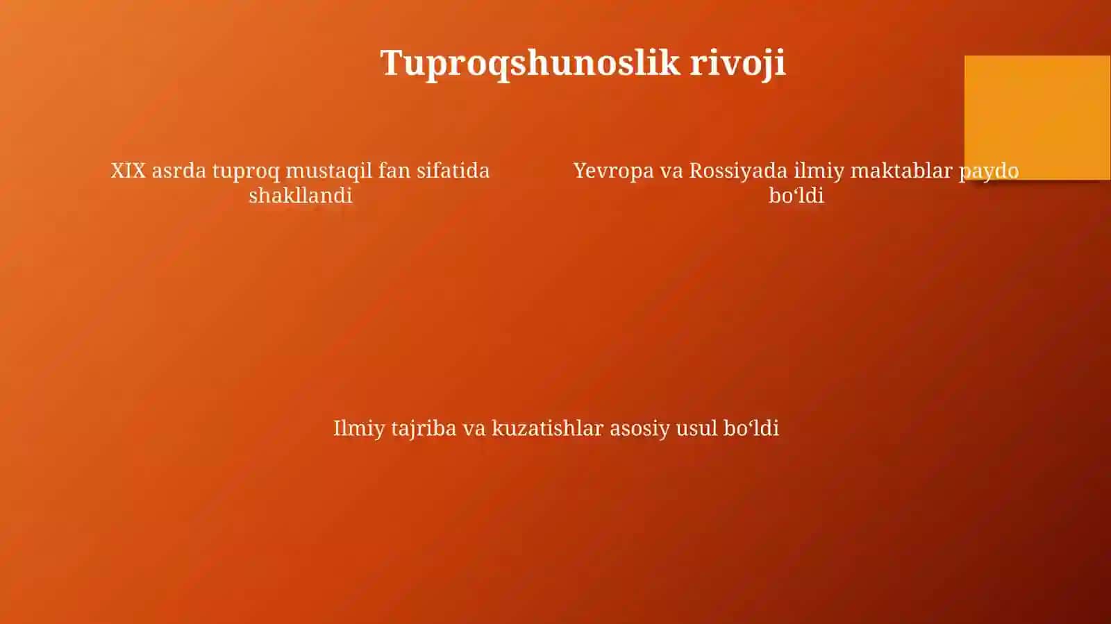 Tuproqlarni tadqiq etishda xorijiy olimlarning hissasi 4