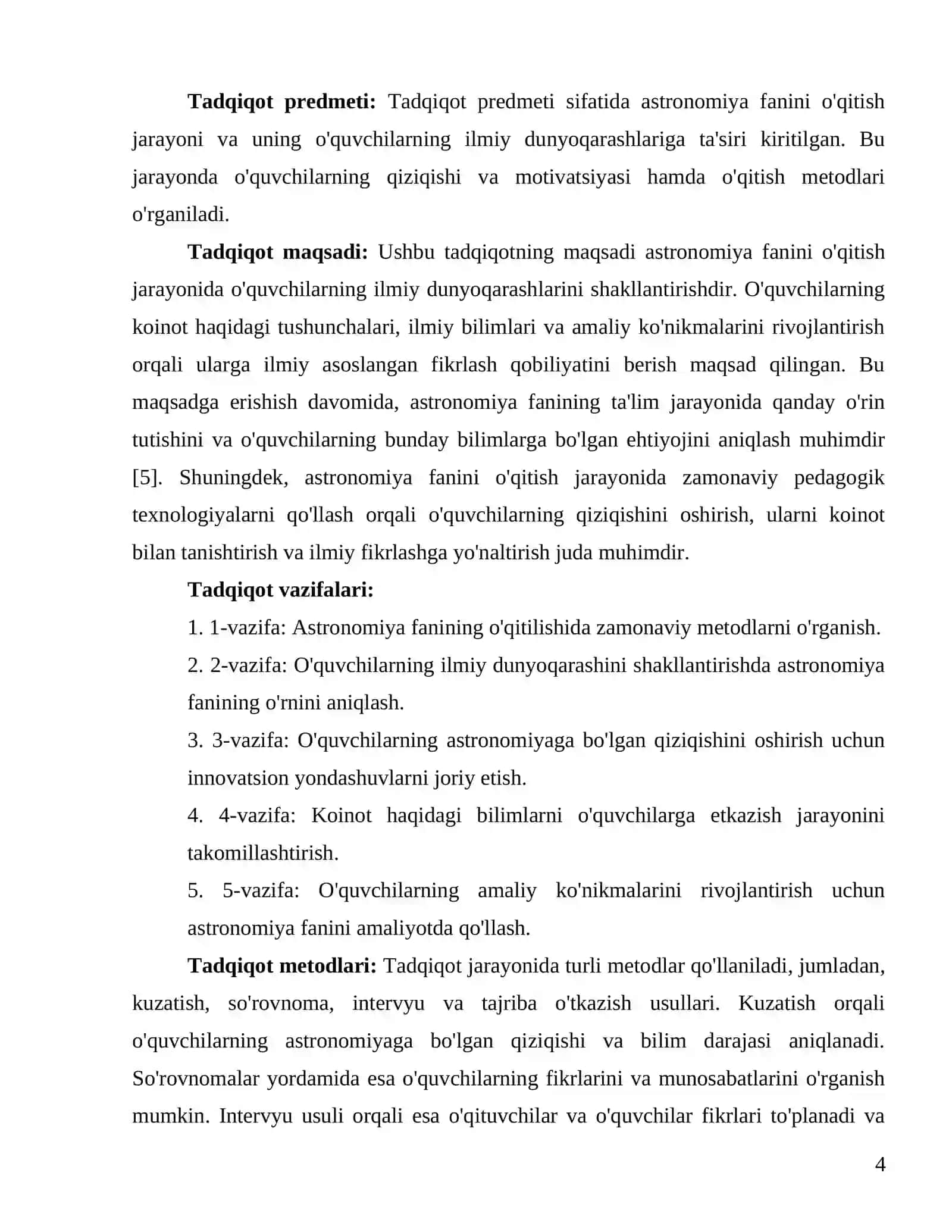 Astronomiya O'qitishda o'quvchilarning ilmiy dunyoqаrаshlarini shakllantirish 4