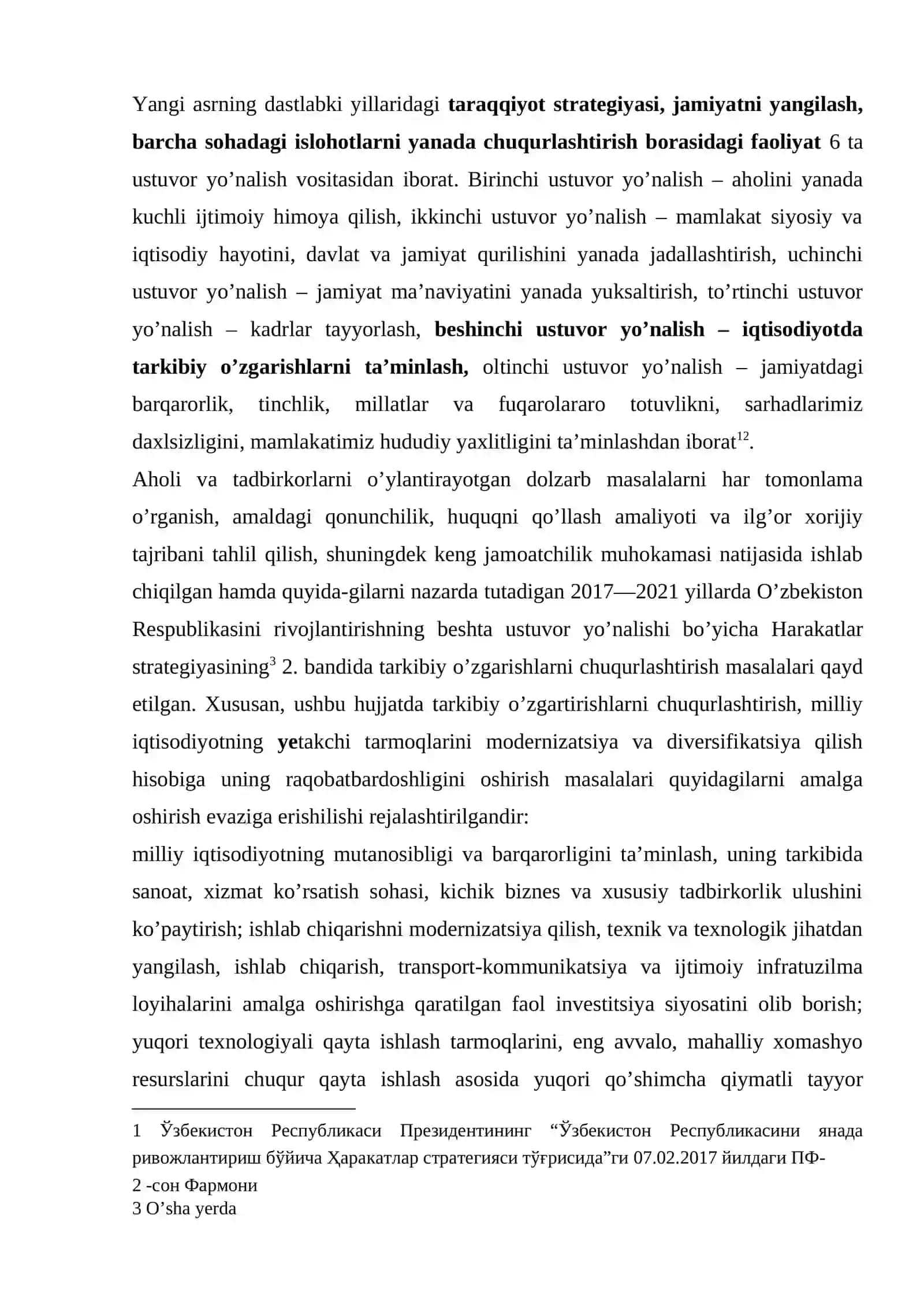 Sanoat Tarmok Tuzilmasi va Tarkibiy Siljiishar 4