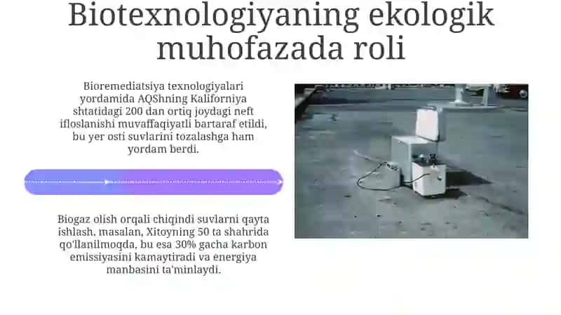 Biotexnologiyaning Atrof-muhitni Muhofaza Qilishdagi Ahamiyati 4
