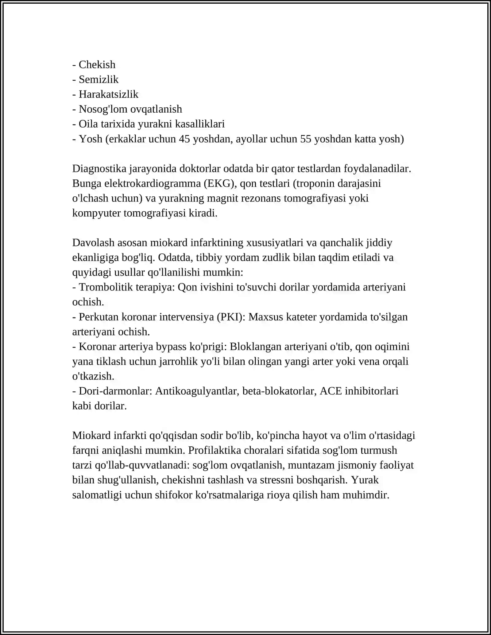 MIOKART INFARKT 4