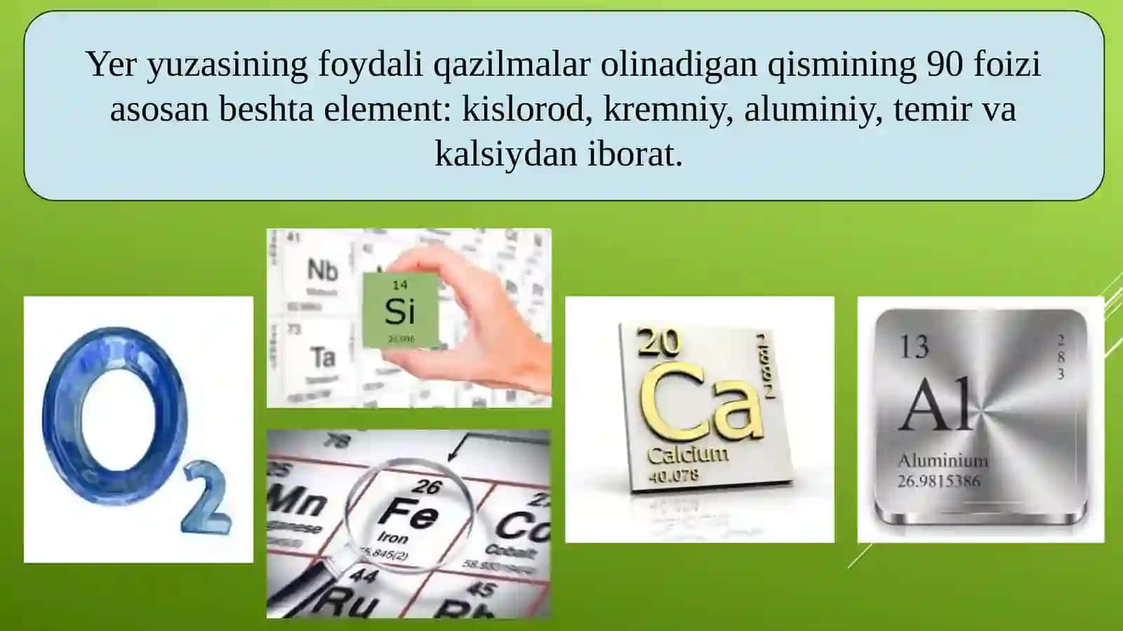 KIMYOVIY MODDA – ATOM VA MOLEKULALAR UYUSHMASI. MOLEKULAR VA NOMOLEKULAR MODDALAR 4