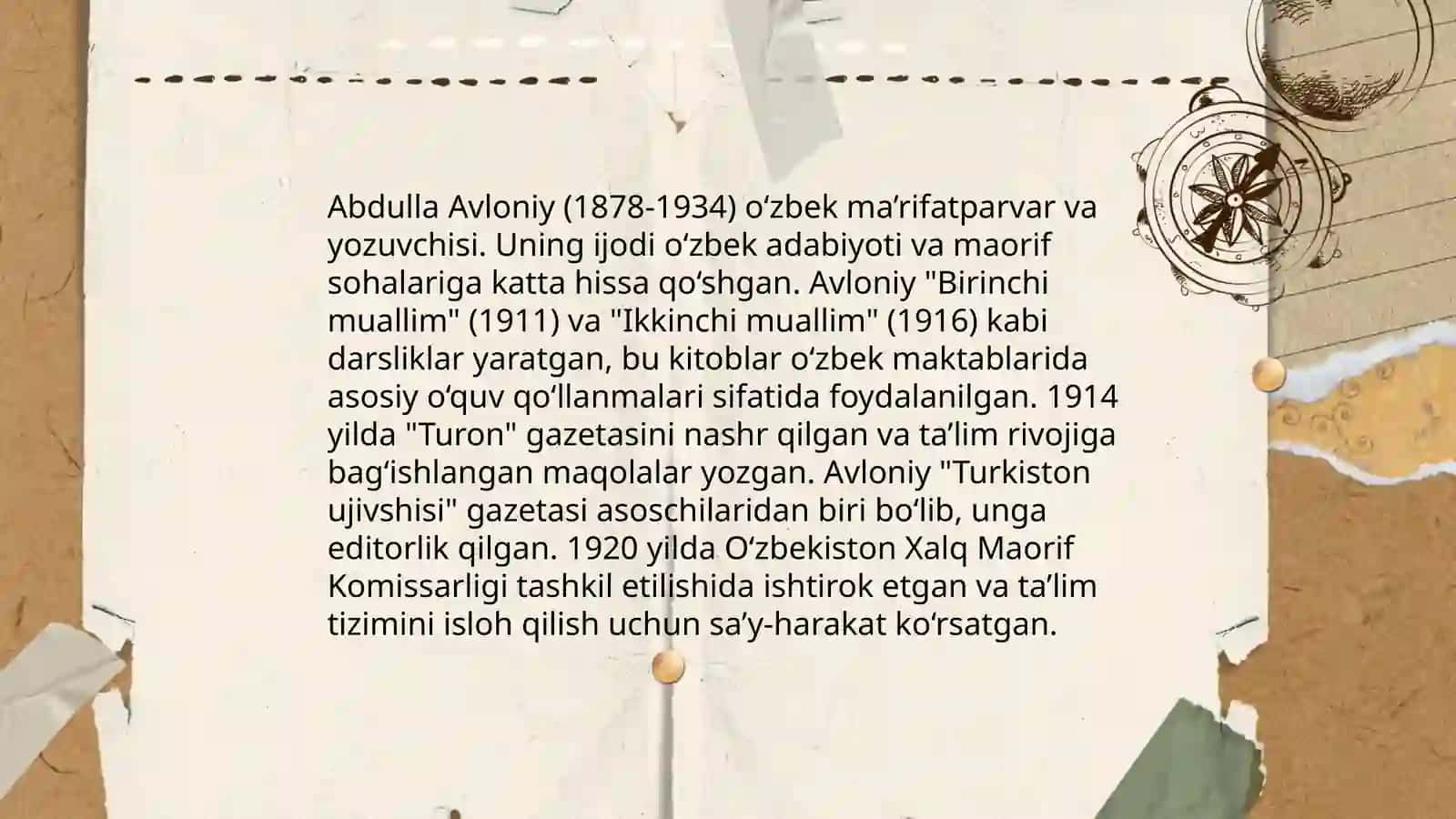 Abdulla Avloniy To'xtasinova Oyshaxon 4