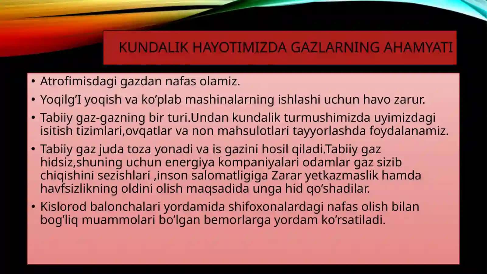Gazlar 4