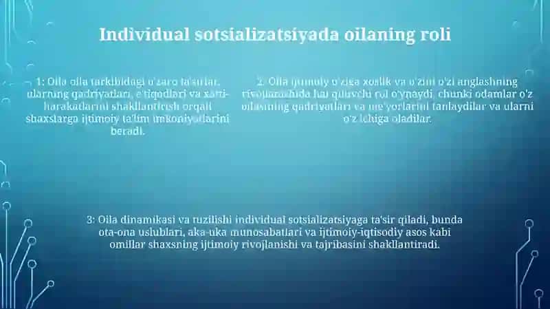 Yosh Davrida Shaxs Ijtimoiylashuvning O'Ziga Xosligi 4