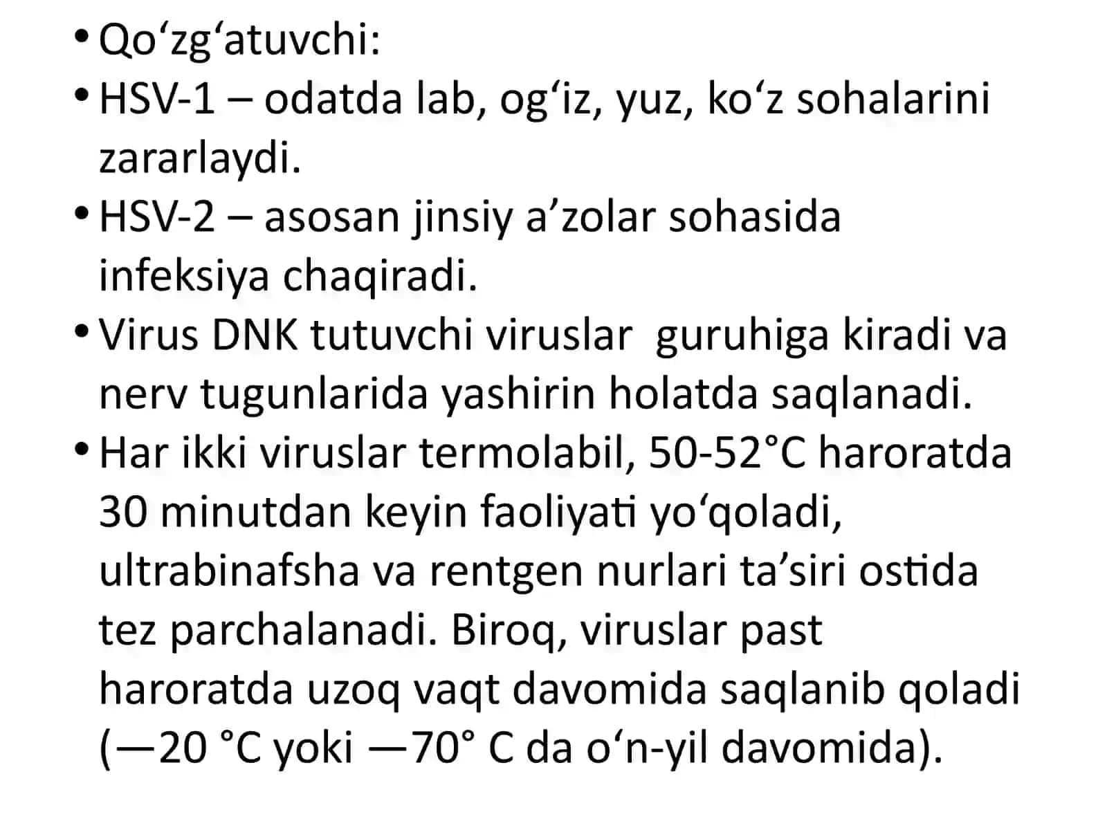 Oddiy gerpes va sitomegalovirus infeksiyalari 4