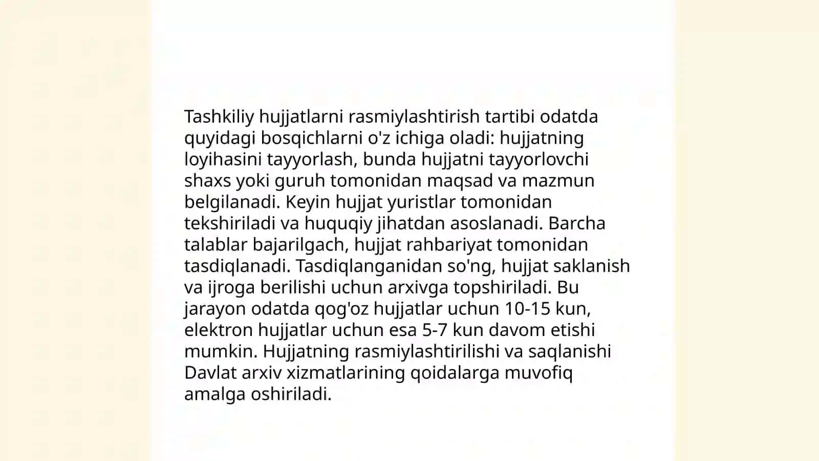 Tashkiliy hujjatlar va ularni rasmiylashtirish 4