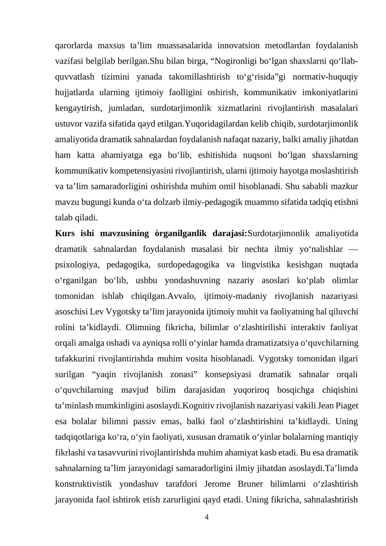 Surdotarjimonlarning kommunikativ kompetensiyasini dramatik sahnalar orqali rivojlantirish metodikasi 4