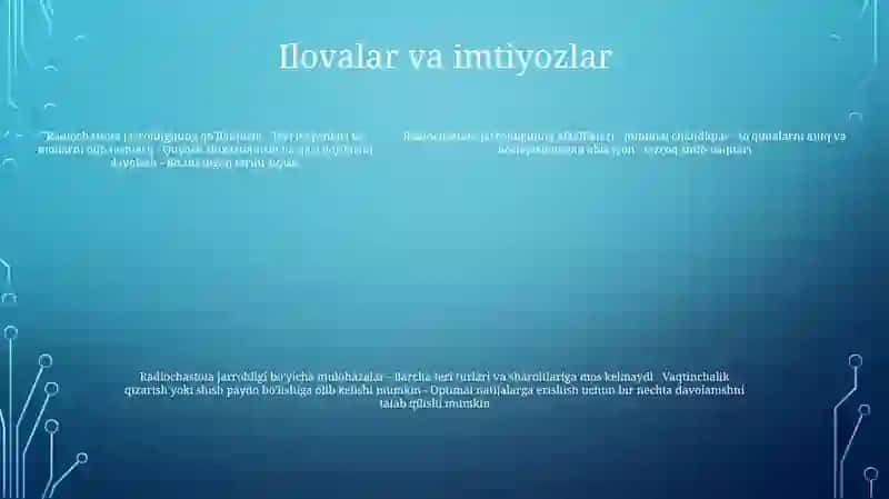 Radio To'Lqinli Jarrohlik 4