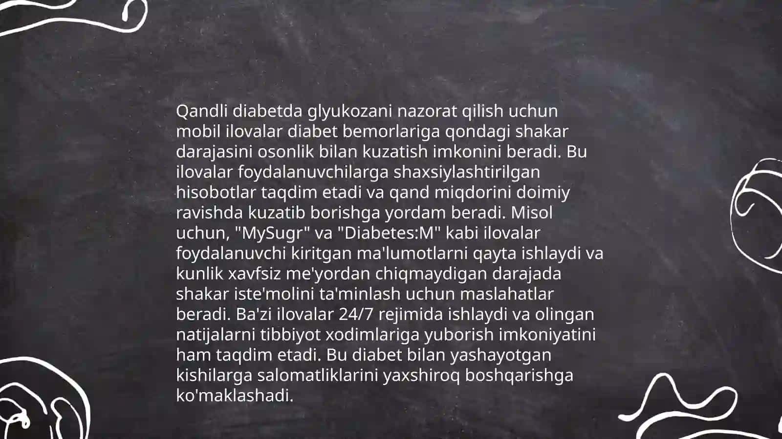 Qandli diabet 2-turi rivojlanishida patogenetik mexanizmida axborot texnologiyalarining o'rni 4