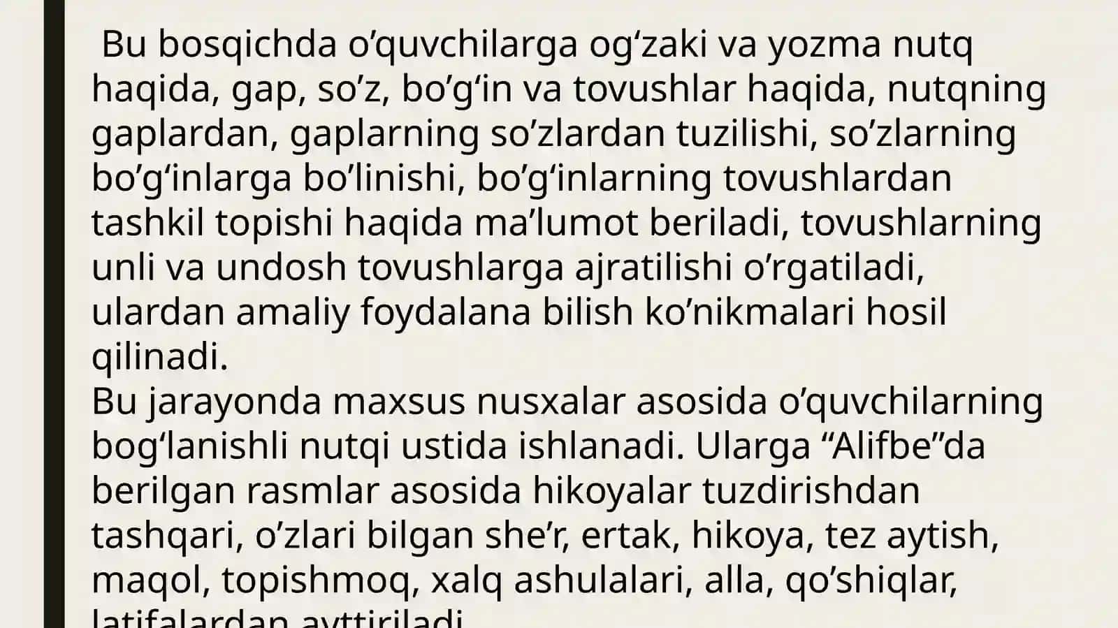 Savod oʻrgatish jarayoni va uning bosqichlari 4