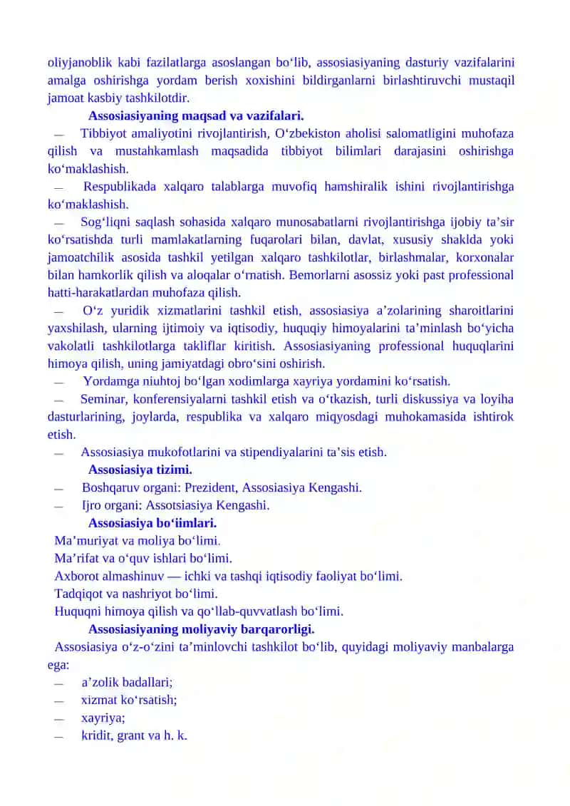 Hamshiralik ishini o'rganish 4