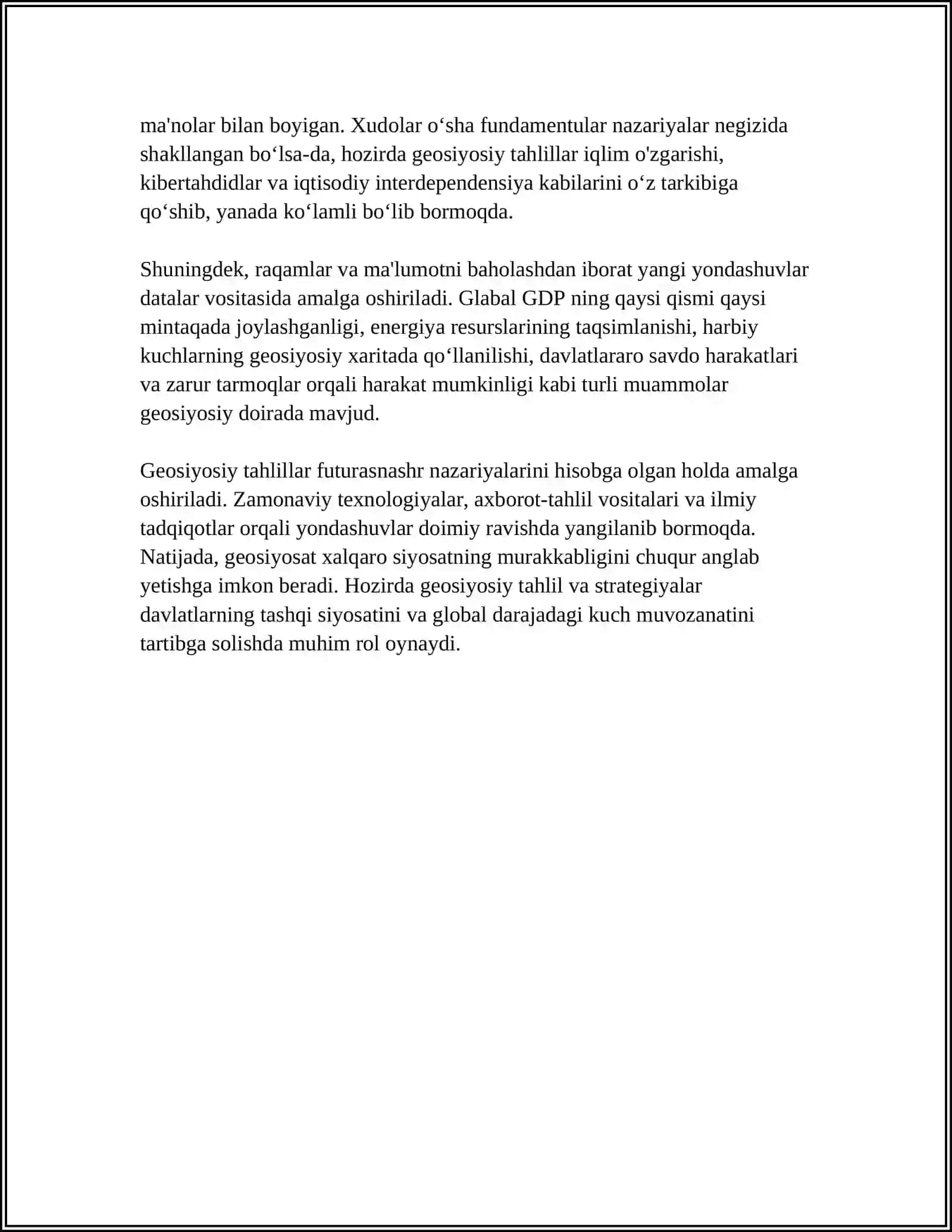 GEOSIYOSATNING SHAKLLANISHIDAGI ILMIY YONDASHUVLAR 4