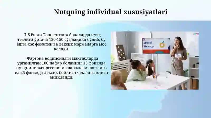 Boshlangʻich sinf oʻquvchilarida nutqning rivojlanishning asosiy parametrlari 4