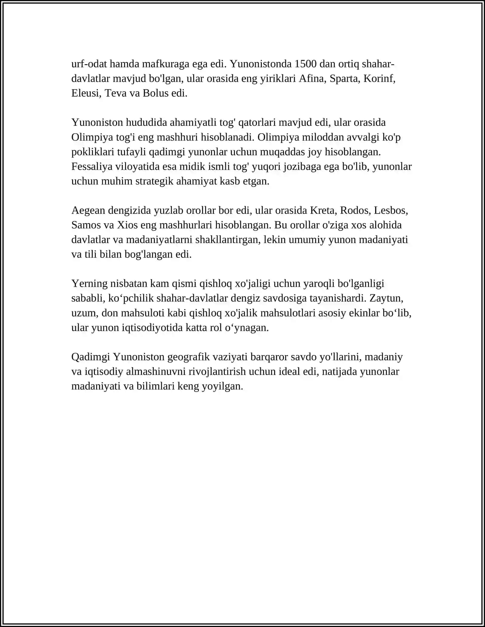 QADIMGI YUNONISTON TARIXI 4