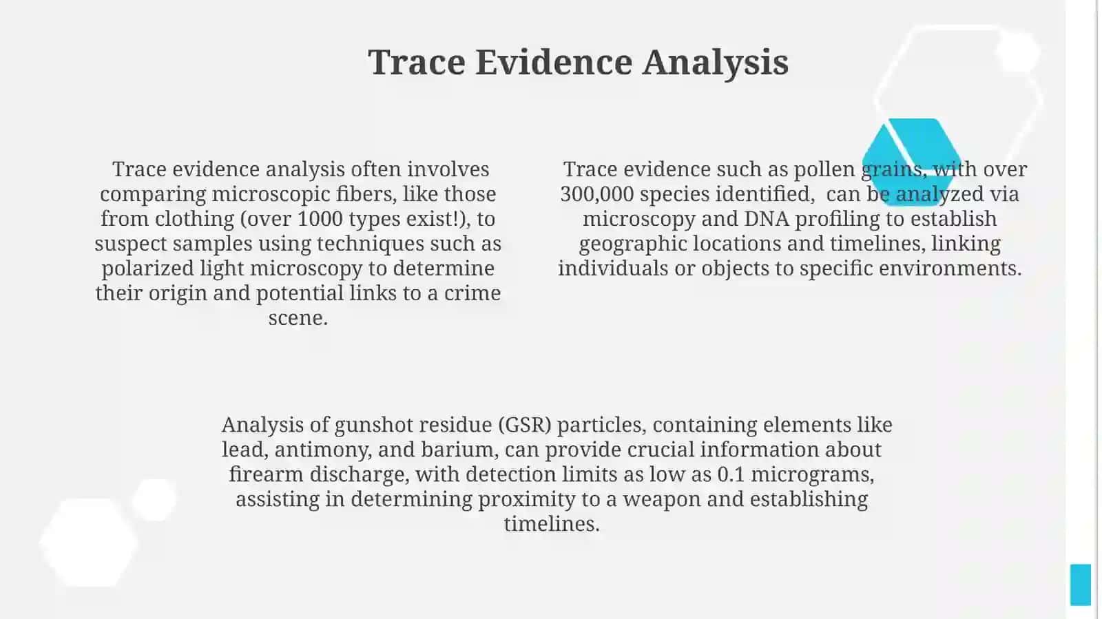 Forensic science 4