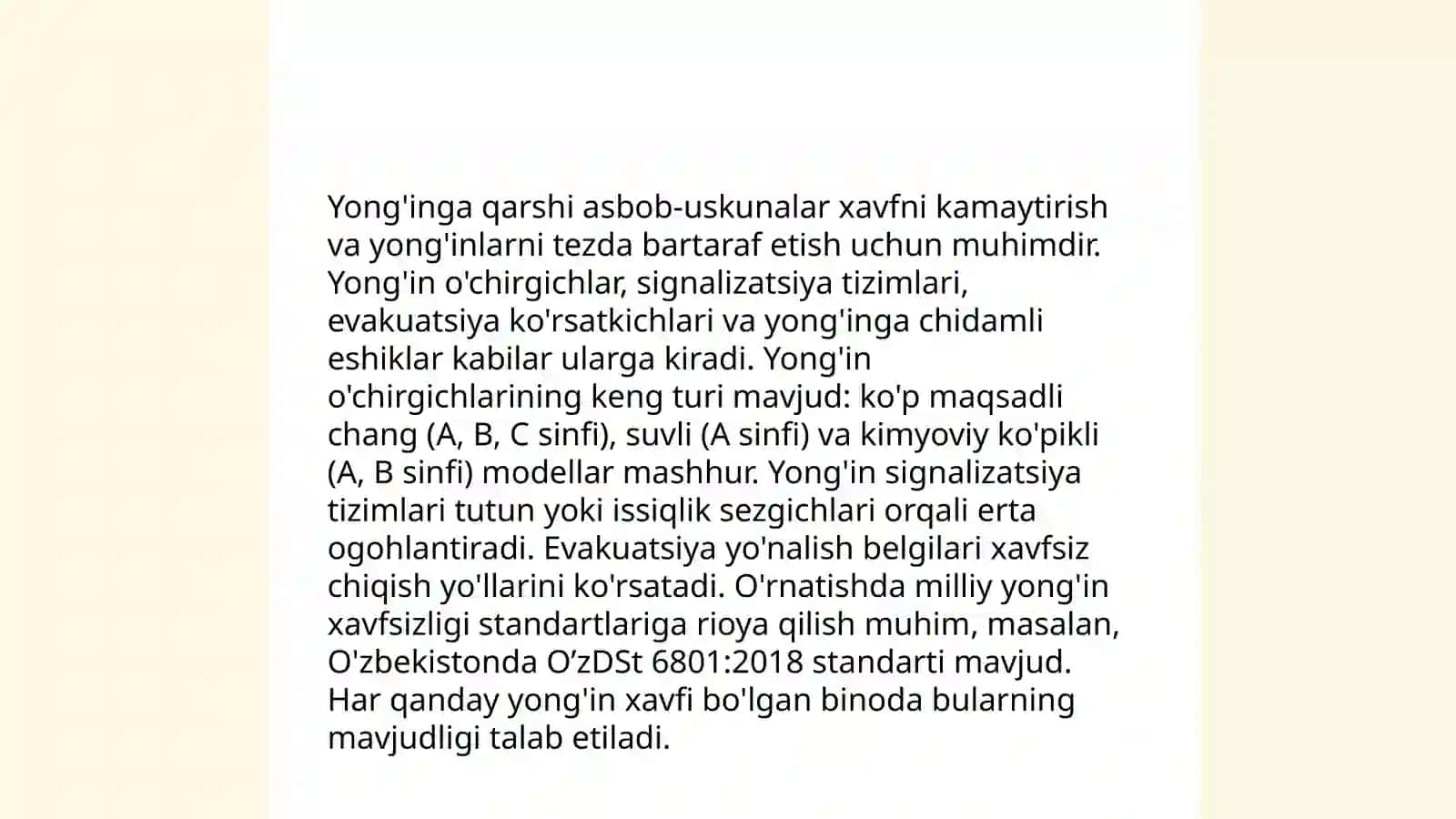 Yongʻin xavfsizligi asoslari 4