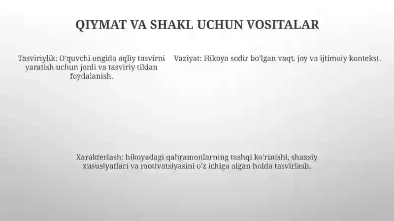Badiiy Asar Tili 4