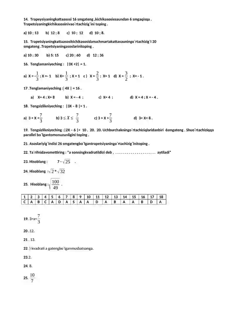 8-sinfa ALGEBRA VA GEOMETRIYA I-chorak 4