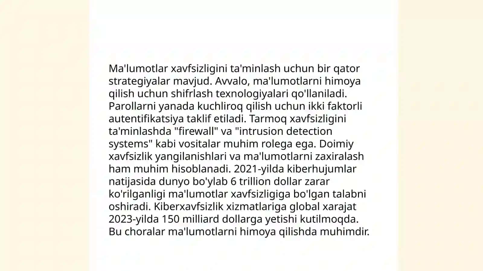 Data Governance: Ma'lumotlar sifati, xavfsizlik va konfidensiallik 4
