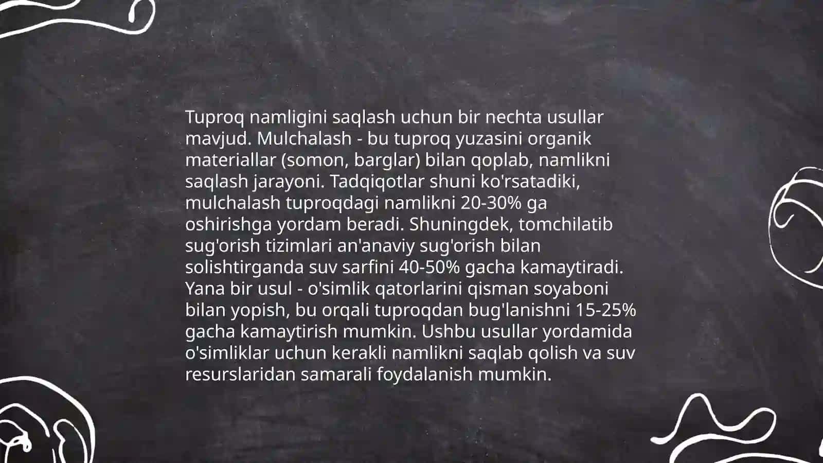 Tuproqlarni mulchalash 4