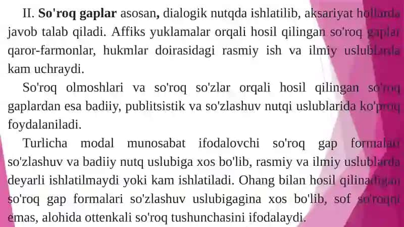 Sintaktik uslubiyat 4