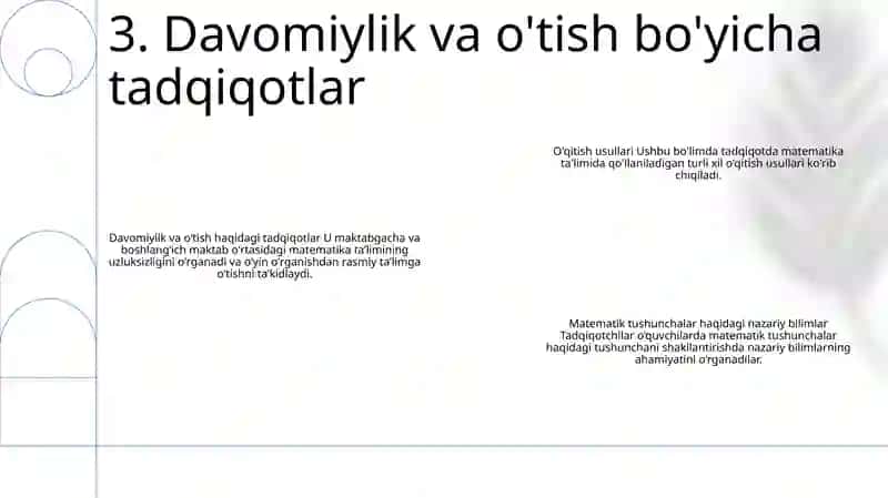 Bolalar BogʻChasi Va BoshlangʻIch Sinflarda Matematika Fani OʻQitilishi Orasidagi Uzviylik 4