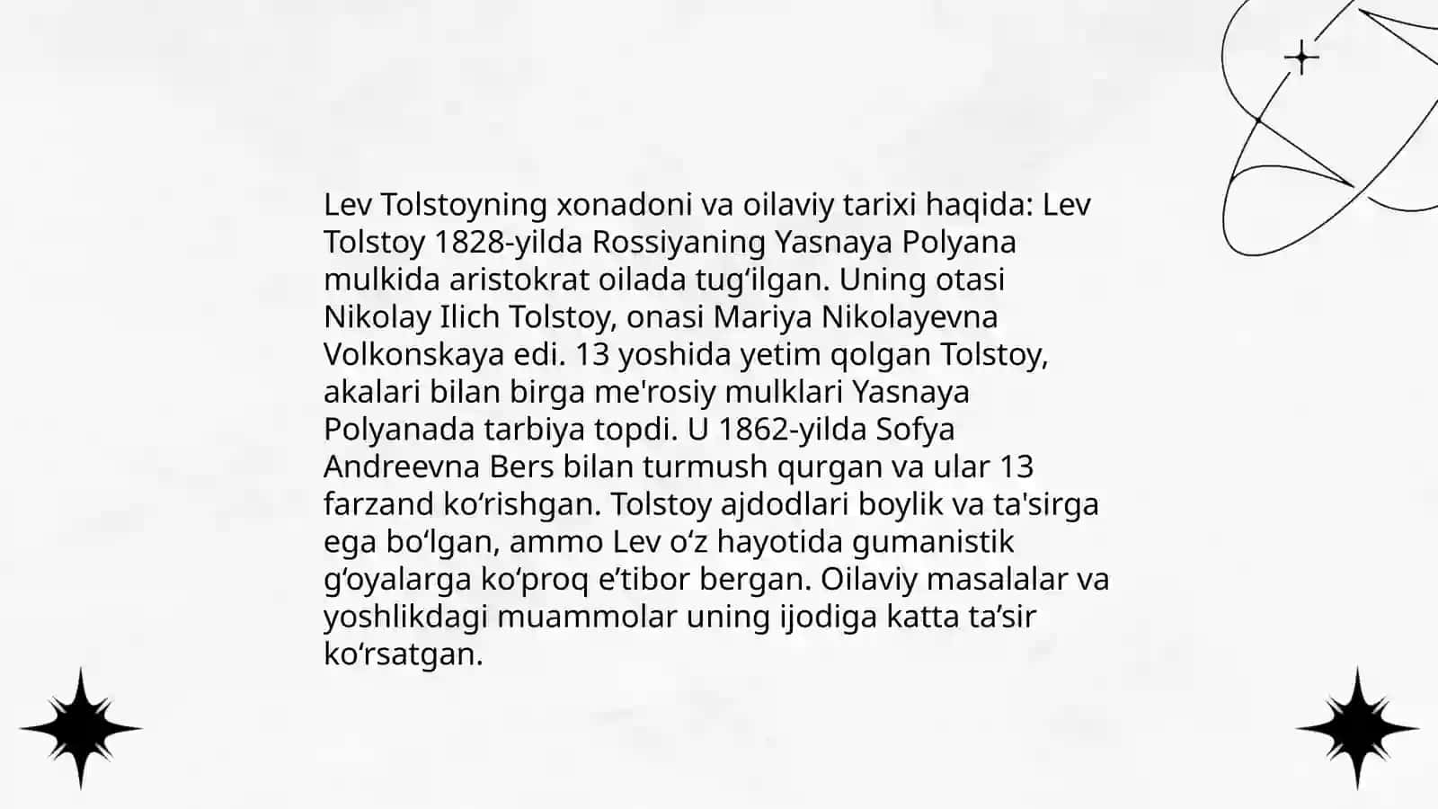 Tolstoy hayoti 4
