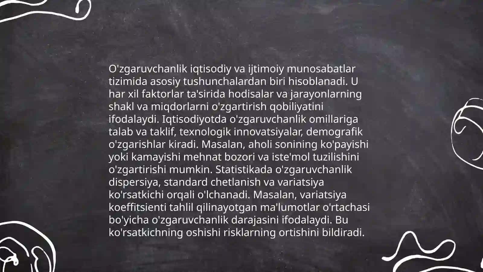 O'zgaruvchanlik va uning xillari 4