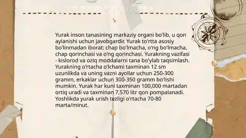 Qon aylanish sistemasining fizik asoslari 4