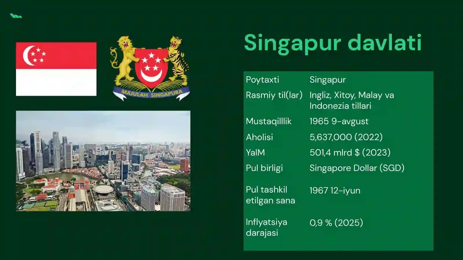 SINGAPUR - Pultizimi 4
