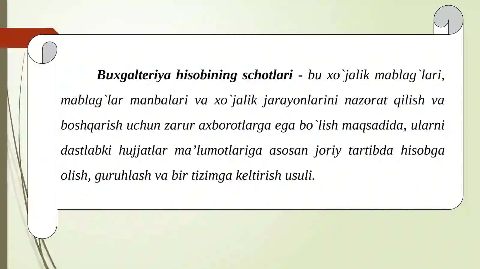 SCHOTLAR TIZIMI VA IKKI YOQLAMA YOZUV 4